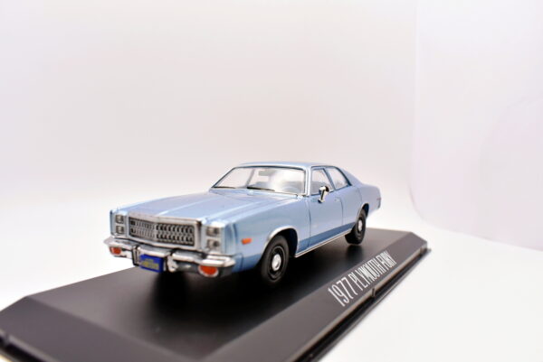 Modellino auto scala 1:43 christine plymouth fury greenlight diecast modellismo statico - immagine 3