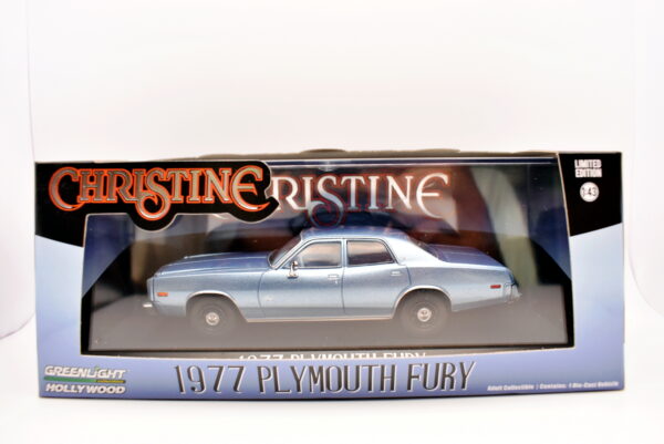 Modellino auto scala 1:43 christine plymouth fury greenlight diecast modellismo statico - immagine 4