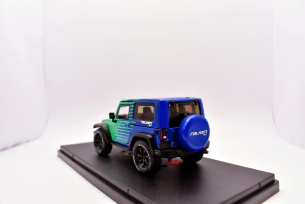 Modellino auto scala 1:43 jeep wrangler rubicon greenlight diecast modellismo statico - immagine 2