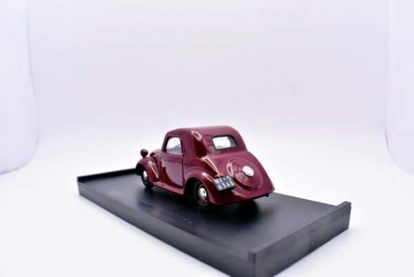 Modellino auto scala 1:43 Fiat 500 a  topolino 1 serie Brumm diecast modellismo statico - immagine 2