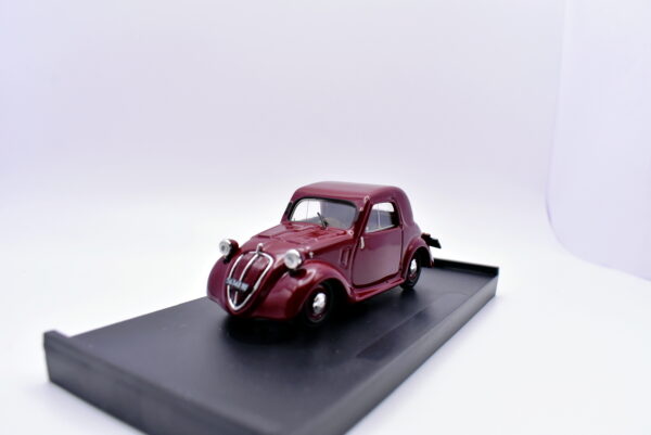 Modellino auto scala 1:43 Fiat 500 a  topolino 1 serie Brumm diecast modellismo statico - immagine 3