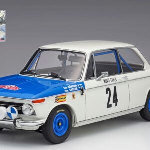 Modellino auto model kit di montaggio Hasegawa BMW 2002 Ti N.24 MONTE CARLO RALLY 1969 T.MAKINEN-P.EASTER KIT 1:24 modellismo
