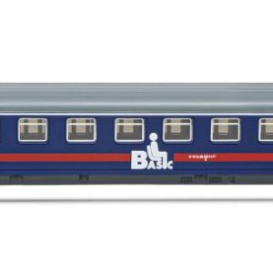 Modellino treno modellismo ferroviario  Lima  FS CARROZZA PASSEGGERI 2a CLASSE INTERCITY NOTTE SCALA H0 1:87