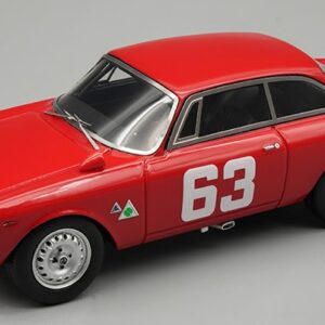 Modellino auto scala 1:43 Tecnomodel ALFA ROMEO GIULIA 1600 SPRINT GTA MONZA 1966 DE ADAMICH racing modellismo