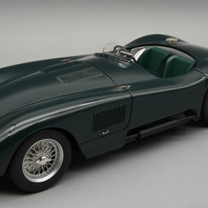 Modellino auto scala 1:18 Tecnomodel  JAGUAR C-TYPE LONGTAIL LE MANS 1952 PRESS VERS.BRIT.GREEN CVETRINA racing modellismo
