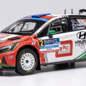 Modellino auto rally scala 1:43 Ixo Model  HYUNDAI i20 N N.2 RALLY2 DE SERRAS DE FAFE 2023 PADDON-KENNARD modellismo