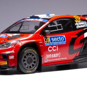 Modellino auto scala 1:18 Ixo TOYOTA GR YARIS RALLY FINLAND 2024 modellismo LATVALA-HANNINEN
