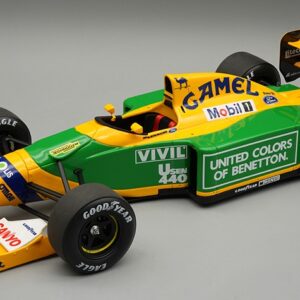 Modellino auto formula 1 F1 scala 1:18 Tecnomodel BENETTON B192 SPA GP 1992 SCHUMACHER modellismo