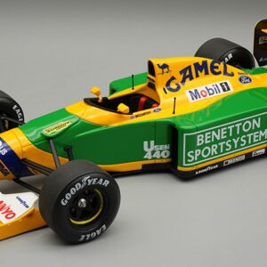Modellino auto formula 1 F1 scala 1:18 Tecnomodel BENETTON B192 SILVERSTONE 1992 MCCARTHY modellismo