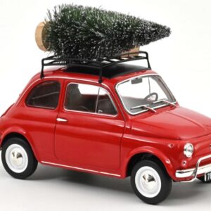 Modellino auto scala 1:18 Norev FIAT 500 L 1968 NATALE CHRISTMAS modellismo statico