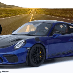 Modellino auto scala 1:18 GT Spirit  PORSCHE 911 [991.2] GT3 RS WP  BLUE diecast modellismo statico