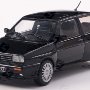 Modellino auto scala 1:43 Solido  VOLKSWAGEN GOLF RALLY 1989 BLACK diecast modellismo statico