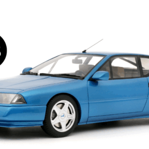 Modellino auto scala 1:18 Ottomobile  ALPINE GTA V6 TURBO 1990 BLEU ALPINE diecast modellismo statico