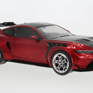 Modellino auto scala 1:18 FORD MUSTANG GTD 2025 RED modellismo statico