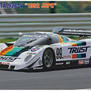 Modellino auto model kit di montaggio Hasegawa TOYOTA TRUST 92C-V 1992 JSPC 1:24 modellismo