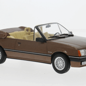 Modellino auto scala 1:24 OPEL ASCONA C CABRIOLET BROWN diecast modellismo statico