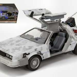 Modellino auto scala 1:24 FILM RITORNO AL FUTURO 1 TIME MACHINE modellismo