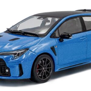 Modellino auto scala 1:43 Solido  TOYOTA COROLLA GR CIRCUIT EDITION 2023 BLUE FLAME diecast modellismo statico