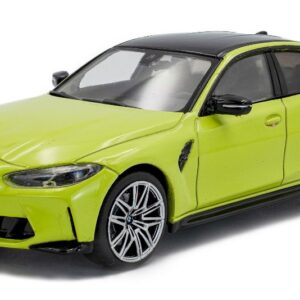 Modellino auto scala 1:43 Solido  BMW M3 COMPETITION SEDAN 2023 SAO PAULO YELLOW diecast modellismo statico