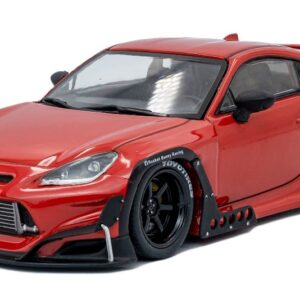Modellino auto scala 1:43 Solido  TOYOTA GR86 ROCKET BUNNY COUPE 2022 RED diecast modellismo statico