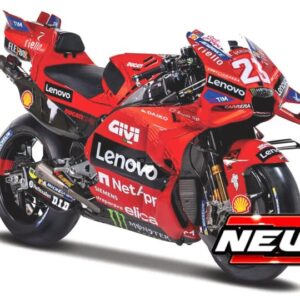 Modellino moto scala 1:18 DUCATI DESMOSEDICI LENOVO 2024 BASTIANINI modellismo