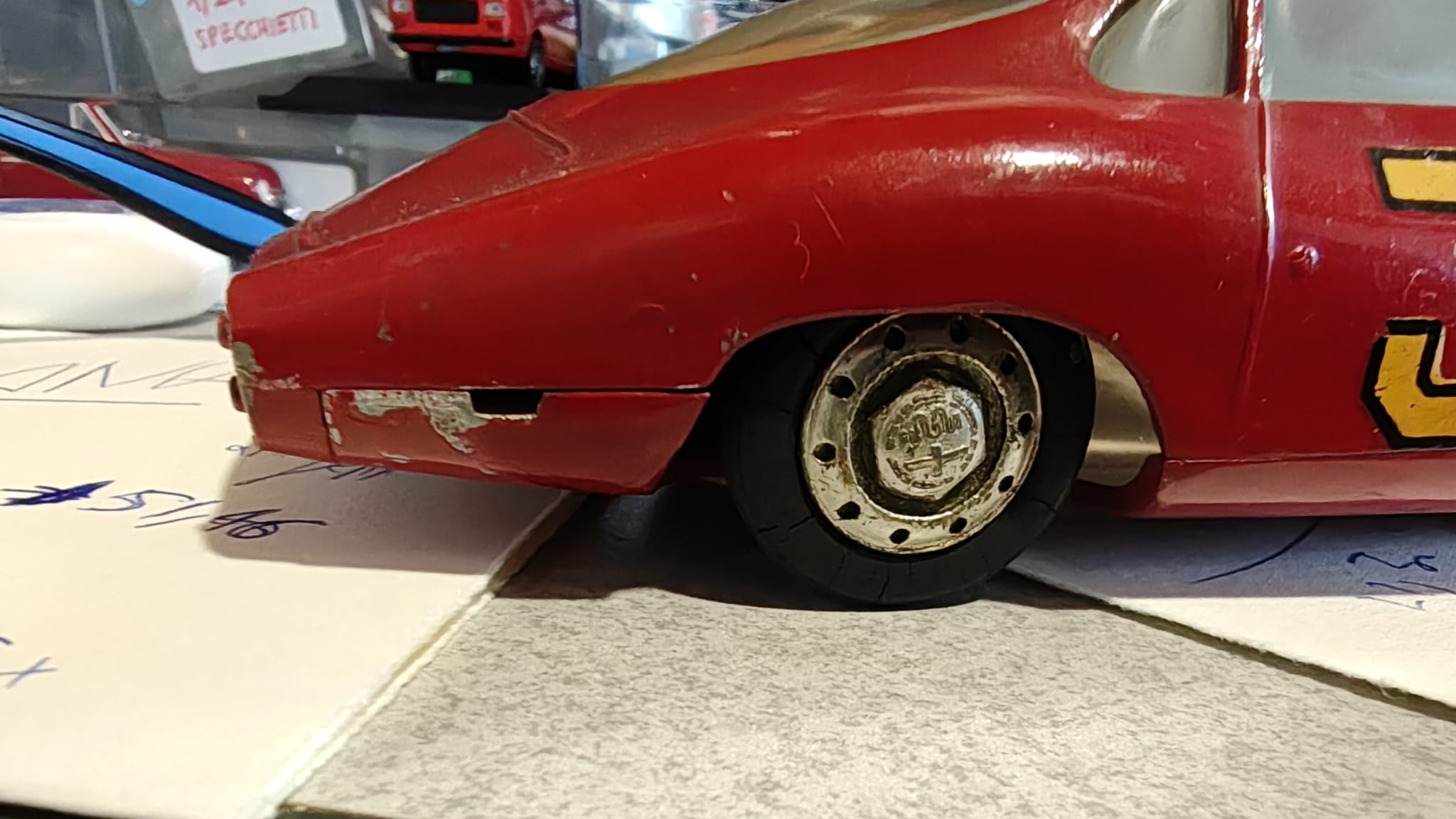 Modellino auto scala 1:23 1:24 ALFA ROMEO GIULIETTA SPRINT N. 5 togi diecast RARO - immagine 5