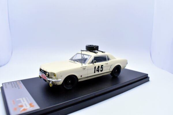 modellino auto racing scala 1:43 FORD MUSTANG modellismo statico da collezione t - immagine 4
