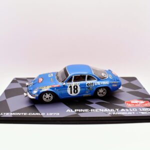 modellino auto rally scala 1:43 alpine renault A 110 collezione