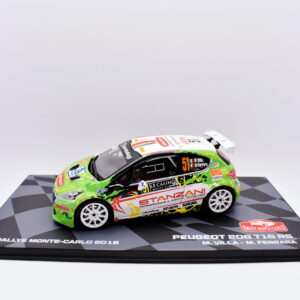 modellino auto rally scala 1:43 peugeot 208 T16 R5 collezione