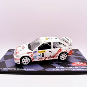 modellino auto rally scala 1:43 ford escort WRC collezione