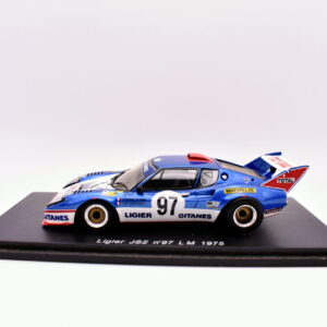 Modellino auto racing scala 1:43 Ligier Js2 n 97 LM Spark modellismo statico