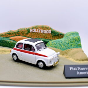 Modellino auto FIAT 500 america scala 1:43 diecast collezione