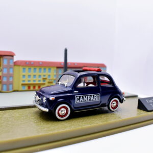 Modellino auto FIAT 500 CAMPARI scala 1:43 diecast collezione modellismo epoca