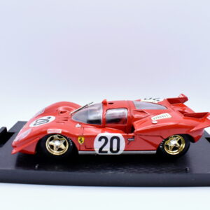 Modellino auto scala 1:43 Ferrari HP 550 racing Brumm diecast modellismo statico