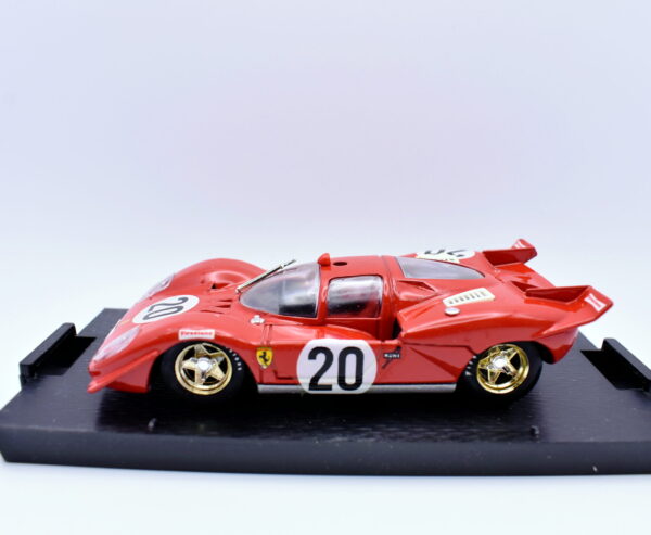 Modellino auto scala 1:43 Ferrari HP 550 racing Brumm diecast modellismo statico