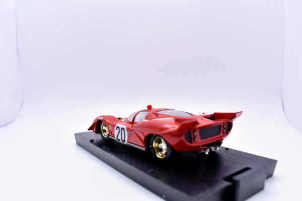Modellino auto scala 1:43 Ferrari HP 550 racing Brumm diecast modellismo statico - immagine 3