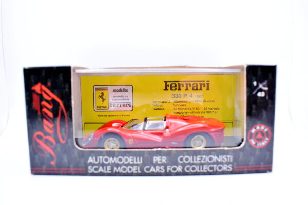 Modellino auto scala 1:43 Ferrari 330 P4 Bang diecast modellismo da collezione - immagine 2
