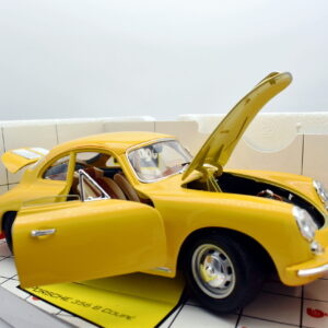 Modellino auto PORSCHE 356 B COUPE scala 1:18 Burago diecast modellismo da collezione