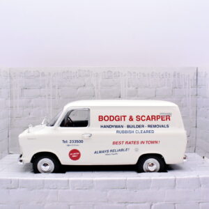 Modellino auto scala 1:43 Ford transit corgi diecast modellismo statico