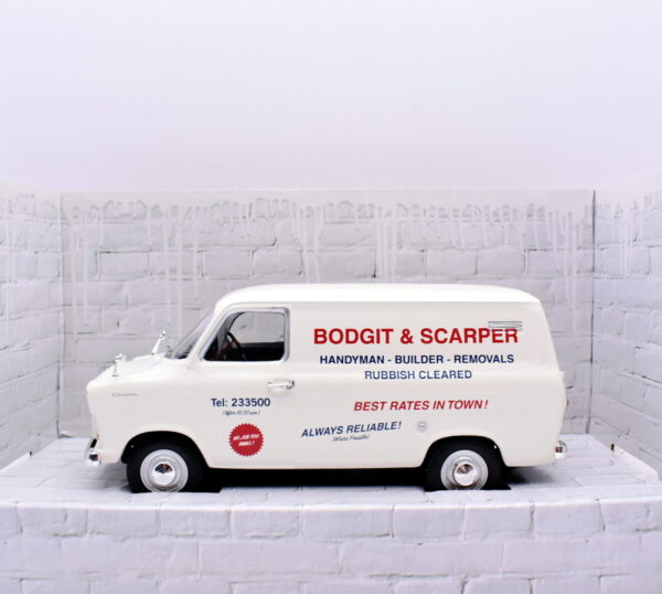 Modellino auto scala 1:43 Ford transit corgi diecast modellismo statico