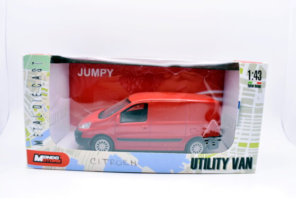 Modellino auto scala 1:43 furgone Citroen jumpy diecast modellismo collezione - immagine 3
