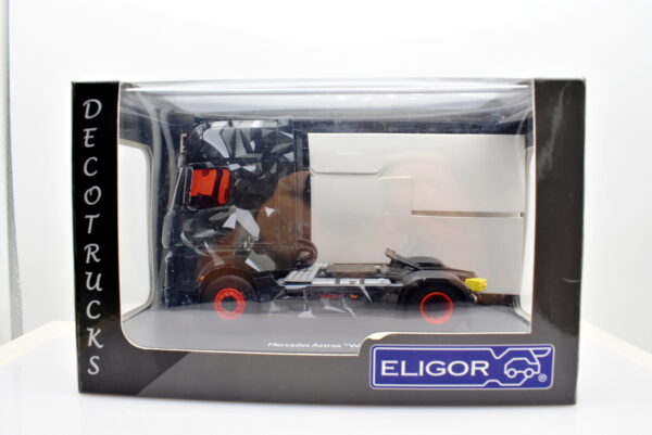 Modellino camion scala 1:43 mercedes actros wolf eligor modellismo statico - immagine 4