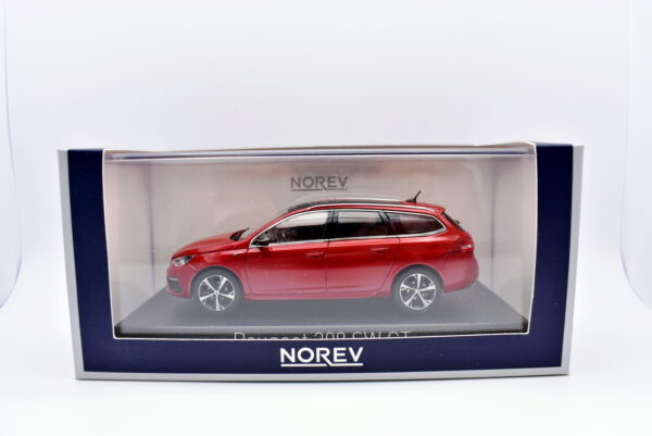 Modellino auto scala 1:43 peugeot 308 SW GT norev diecast modellismo statico da collezione - immagine 2