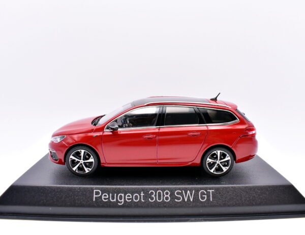 Modellino auto scala 1:43 peugeot 308 SW GT norev diecast modellismo statico da collezione