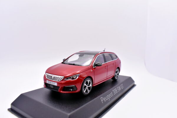 Modellino auto scala 1:43 peugeot 308 SW GT norev diecast modellismo statico da collezione - immagine 3