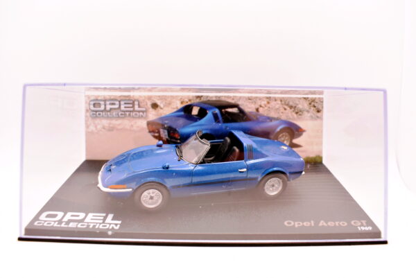 Modellino auto scala 1:43 Opel Aero GT IXO diecast modellismo da collezione - immagine 2