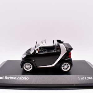 Modellino auto scala 1:43 smart fortwo cabrio minichamps diecast modellismo da collezione