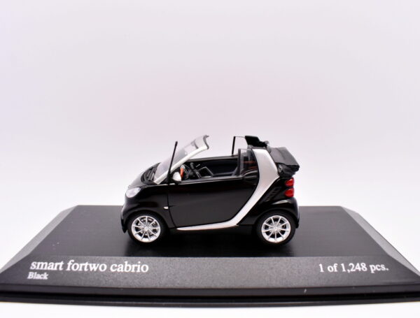 Modellino auto scala 1:43 smart fortwo cabrio minichamps diecast modellismo da collezione
