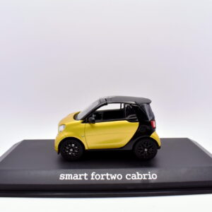 Modellino auto scala 1:43 smart fortwo cabrio diecast modellismo statico da collezione