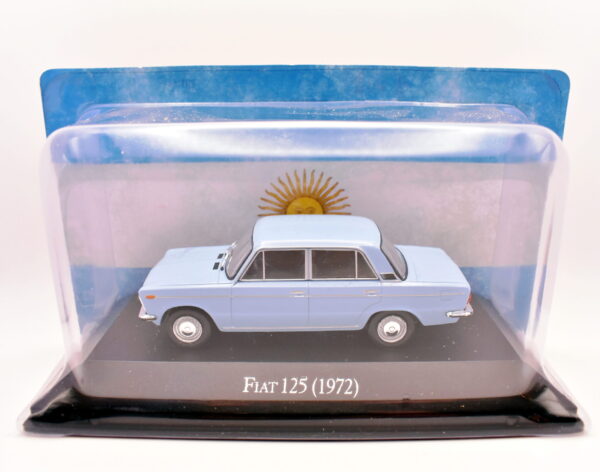Modellino auto scala 1:43 FIAT 125 diecast collezione da edicola ixo